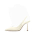 Elegant Open-Back Pointed Toe Sandals for Women - Perfect Bridal and Office Footwear